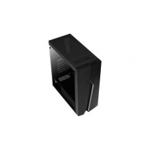 Aerocool Bolt Mid-Tower RGB PC Gaming Case, ATX, Full Acrylic Side Panel, RGB LED Strip Included, 13 Lighting Modes, 1 x 120mm B