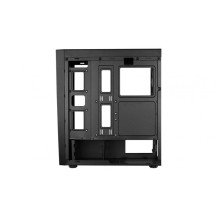 Aerocool Bolt Mid-Tower RGB PC Gaming Case, ATX, Full Acrylic Side Panel, RGB LED Strip Included, 13 Lighting Modes, 1 x 120mm B