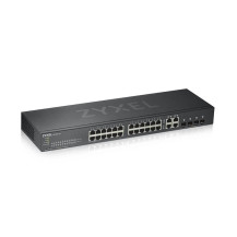 GS-1920-24 Switch Gigabit Ethernet Managed Plus 28Porte con 24 x 10/100/1000 (PoE) + 4 x10Gigabit SFP Dedicate