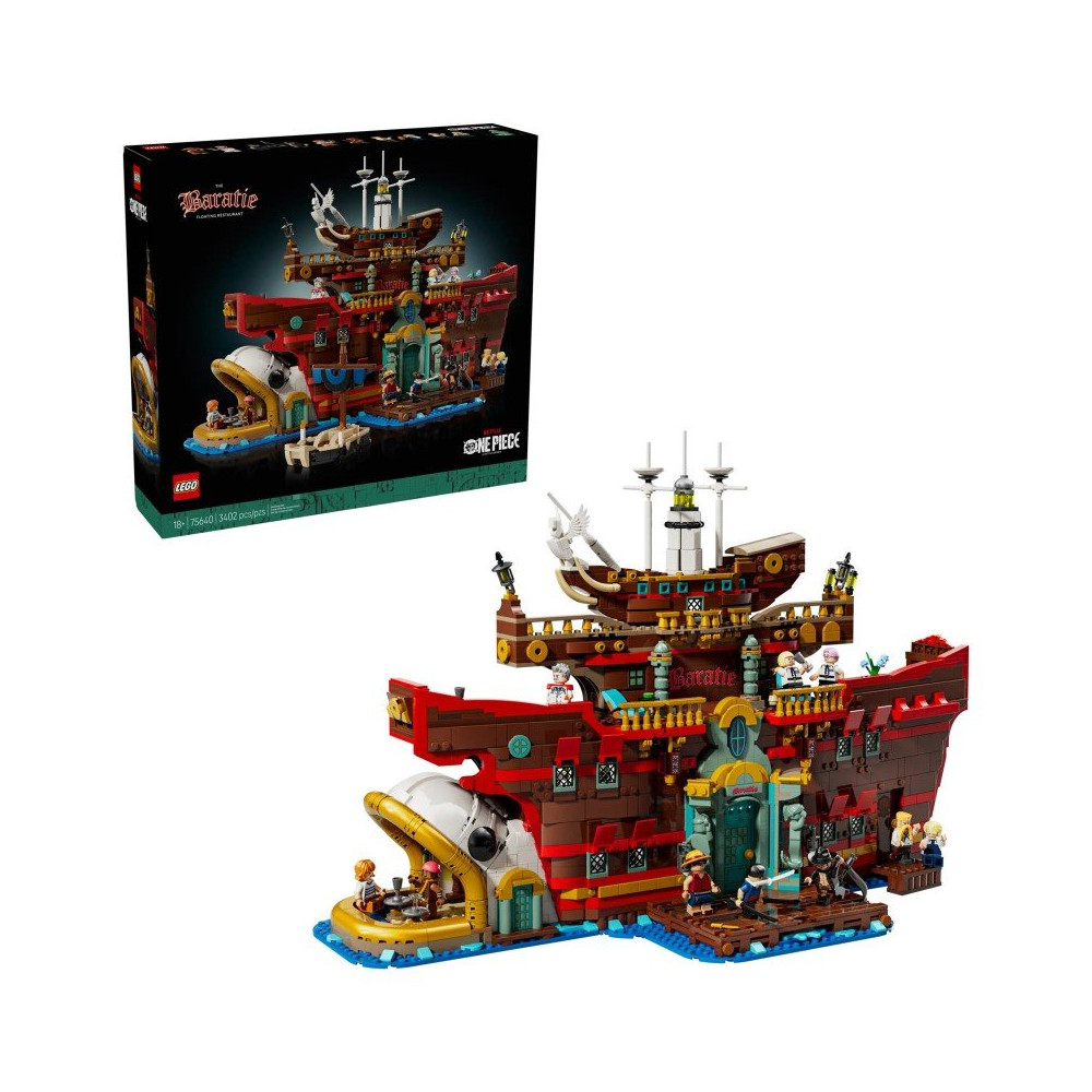 LEGO Baratie, il ristorante galleggiante, Giochi di costruzione