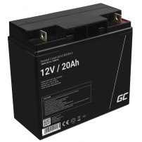 Green Cell Batteria AGM 12V 20Ah ricaricabile sigillata VRLA | Per UPS, allarmi, giocattoli elettrici, impianti solari, scooter,