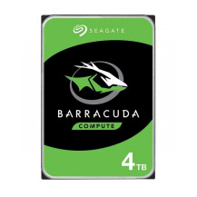 RIGENERATO Seagate BarraCuda, 4 TB, Hard Disk Interno, SATA da 6 GBit/s, 3,5", 5400 RPM, Cache da 256 MB per PC Desktop (ST4000D