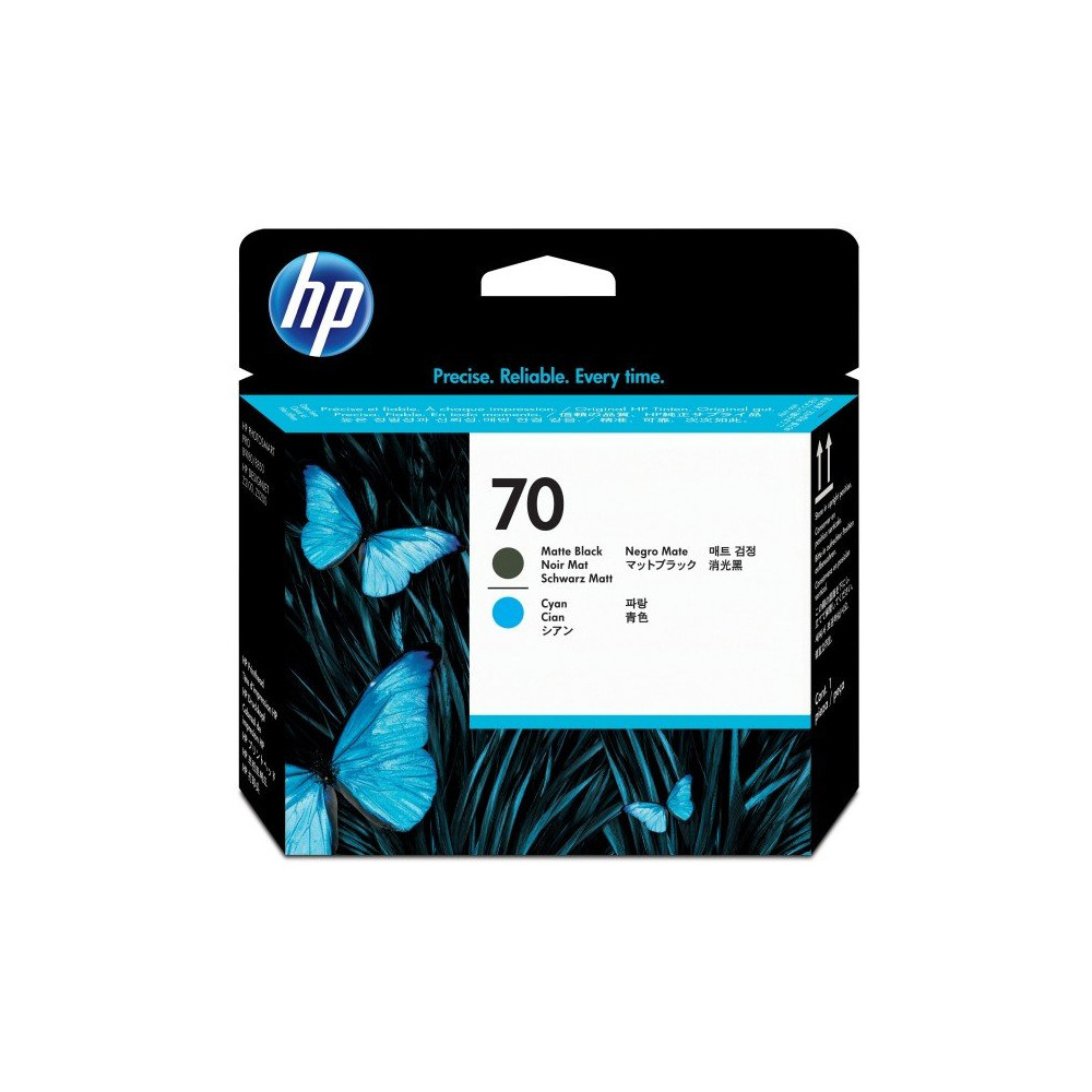 HP 70 C9404A, Testina di Stampa Originale HP da 100 Pagine, Compatibile con Stampanti HP DesignJet Z2100, Z3100, Z3200 e Z5200, 