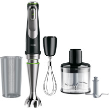 MultiQuick 9 MQ9135XI, Frullatore Ad Immersione Black Acciaio Inossidabile