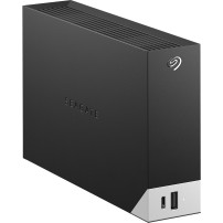 Seagate One Touch Hub, 10TB, Unità Disco Esterna per Desktop, USB-C, USB 3.0, per PC Desktop, PC Portatili e Mac, 2 Anni di Serv