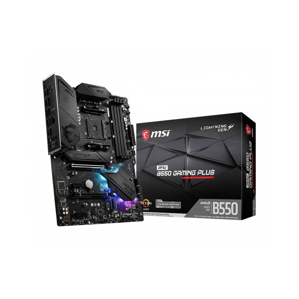 APERTO COME NUOVO MSI MPG B550 GAMING PLUS (AM4) (D)