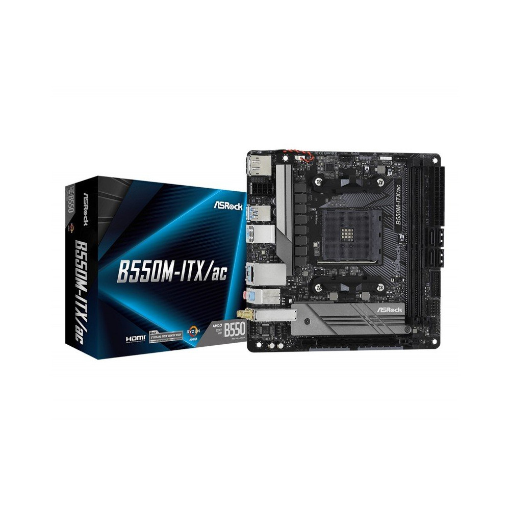 APERTO COME NUOVO ASROCK B550M-ITX/AC (AM4) (D)