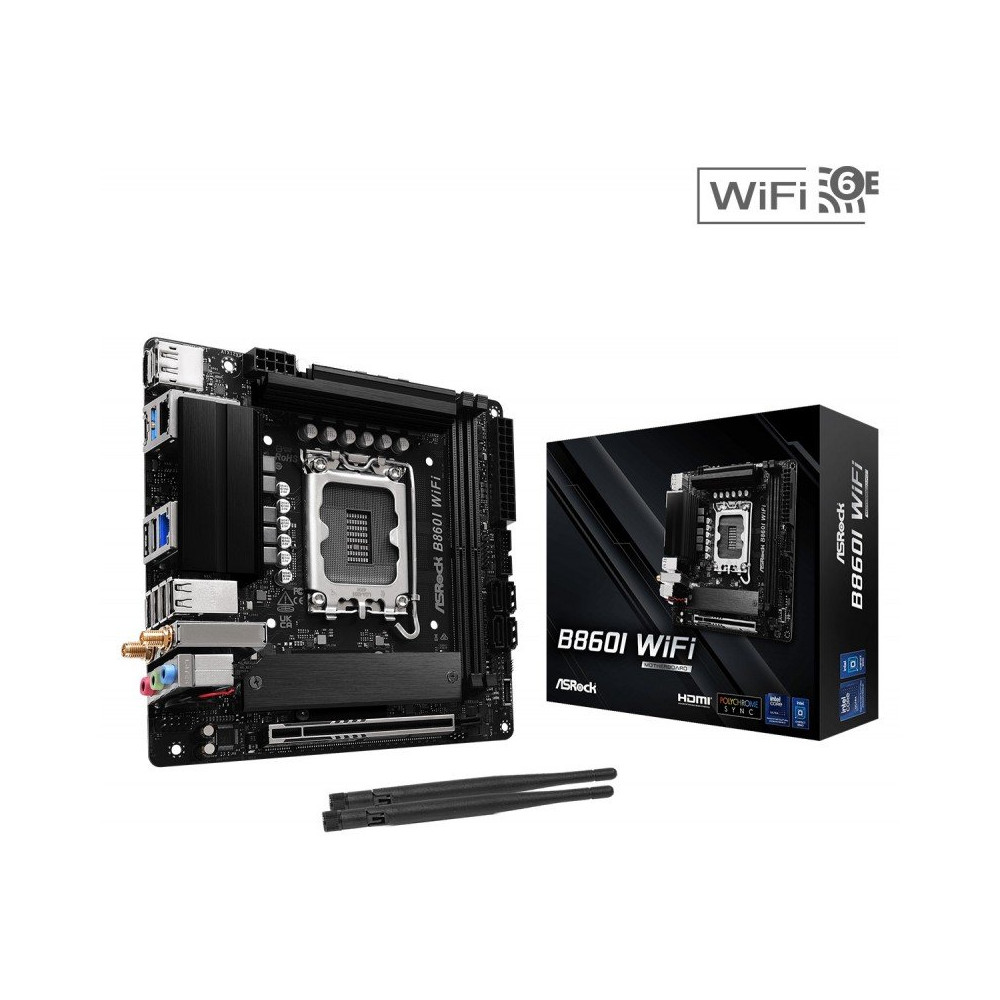 ASRock B860I WiFi, Scheda madre