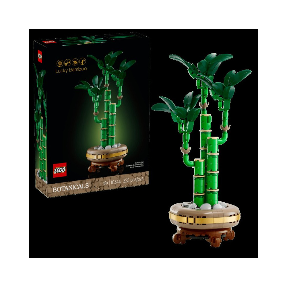 LEGO Botanicals Bambù del buon auspicio, Giochi di costruzione