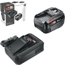1600A031T6 4053423257878 Bosch Set di avviamento batteria 18V 1x 4,0Ah + caricab