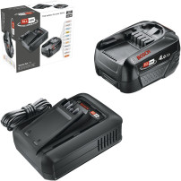 1600A031T6 4053423257878 Bosch Set di avviamento batteria 18V 1x 4,0Ah + caricab
