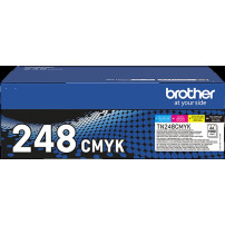 Brother TN-248CMYK Multipack nero / ciano / magenta / giallo (CI75170)
