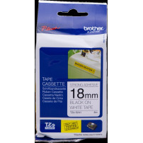 Brother TZe-S241 Nastro Nero su bianco