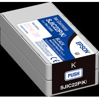Epson SJIC22P-K nero Cartuccia d'inchiostro (C33S020601)