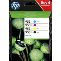 HP 953 XL Multipack nero / ciano / magenta / giallo (3HZ52AE MCVP 01)