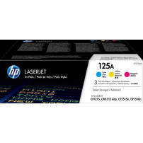 HP 125A Multipack ciano / magenta / giallo (CF373AM)