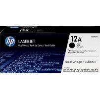 HP 12A Multipack nero (Q2612AD)