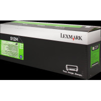 Lexmark 512H nero toner (51F2H00)