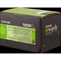 Lexmark 702XK nero toner (70C2XK0)