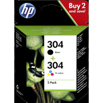 HP 304 Multipack nero / differenti colori (3JB05AE)