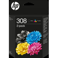 HP 308 Multipack nero / differenti colori (6L6S6UE)