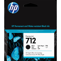 HP 712 nero Cartuccia d'inchiostro (3ED70A)
