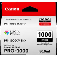 Canon PFI-1000mbk Nero (opaco) Cartuccia d'inchiostro (0545C001)