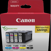 Canon PGI-1500 Multipack nero / ciano / magenta / giallo (9218B006)