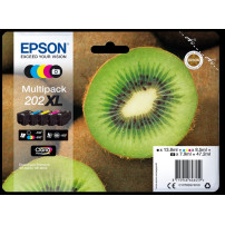 Epson 202XL Multipack nero / Nero (Foto) / ciano / magenta / giallo (C13T02G74010)