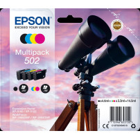 Epson 502 Multipack nero / ciano / magenta / giallo (C13T02V64010)