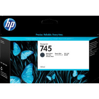 HP 745 Nero (opaco) Cartuccia d'inchiostro (F9J99A)