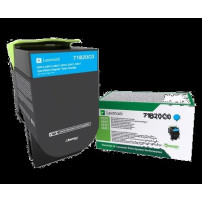 Lexmark 71B20C0 ciano toner (CS/CX317/417/517)