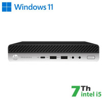 RINOVO HP ULTRA MINI PC REFURBISHED DM  600 800 G3 I5-7X00T SODDR4 16GB SSD 480GB W11P NO DVD 1Y