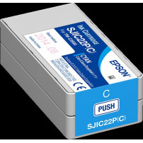 Epson SJIC22P-C ciano Cartuccia d'inchiostro (C33S020602)