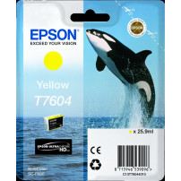 Epson T7604 giallo Cartuccia d'inchiostro (C13T76044010)