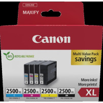 Canon PGI-2500 XL Multipack nero / ciano / magenta / giallo (9254B010)
