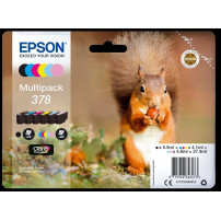 Epson 378 Multipack nero / ciano / magenta / giallo / ciano (chiaro) / magenta (chiaro) (C13T37884010)