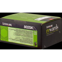 Lexmark 802SK nero toner (80C2SK0)
