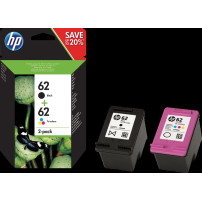 HP 62 Multipack nero / differenti colori (N9J71AE)