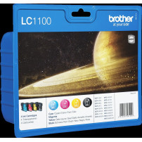 Brother LC-1100 Multipack nero / ciano / magenta / giallo (LC1100VALBPDR)
