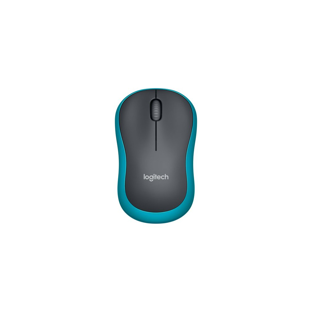 LOGITECH WIRELESS MOUSE M185 OTTICO, USB, COLORE BLU