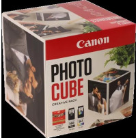 Canon PG-560+CL-561 Photo Cube Creative Pack nero / differenti colori Value Pack (+ 13x13 cm Fotopapier 40 Blatt)