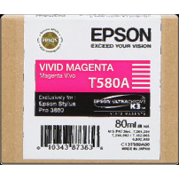 Epson T580A magenta Cartuccia d'inchiostro (C13T580A00)
