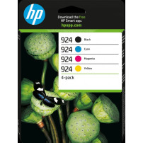 HP 924 Multipack nero / ciano / magenta / giallo (6C3Z1NE)