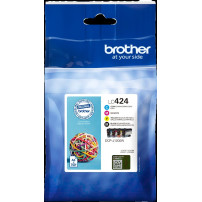 Brother LC-424 Multipack nero / ciano / magenta / giallo (LC424VAL)