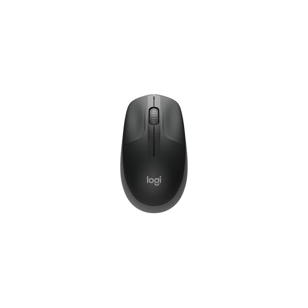 LOGITECH MOUSE WIRELESS M190 FULL-SIZE, OTTICO, USB, ANTRACITE
