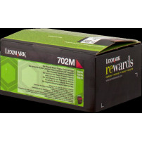 Lexmark 702M magenta toner (70C20M0)