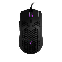 NOUA MOUSE GAMING BULLET 6D FPS PIXART 3360 12000 DPI RGB WHIT SKIN