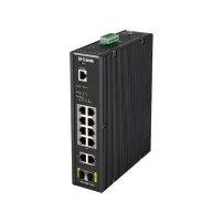 D-LINK SWITCH INDUSTRIALE 12 PORTE GIGABIT, RJ45 CONSOLE PORT