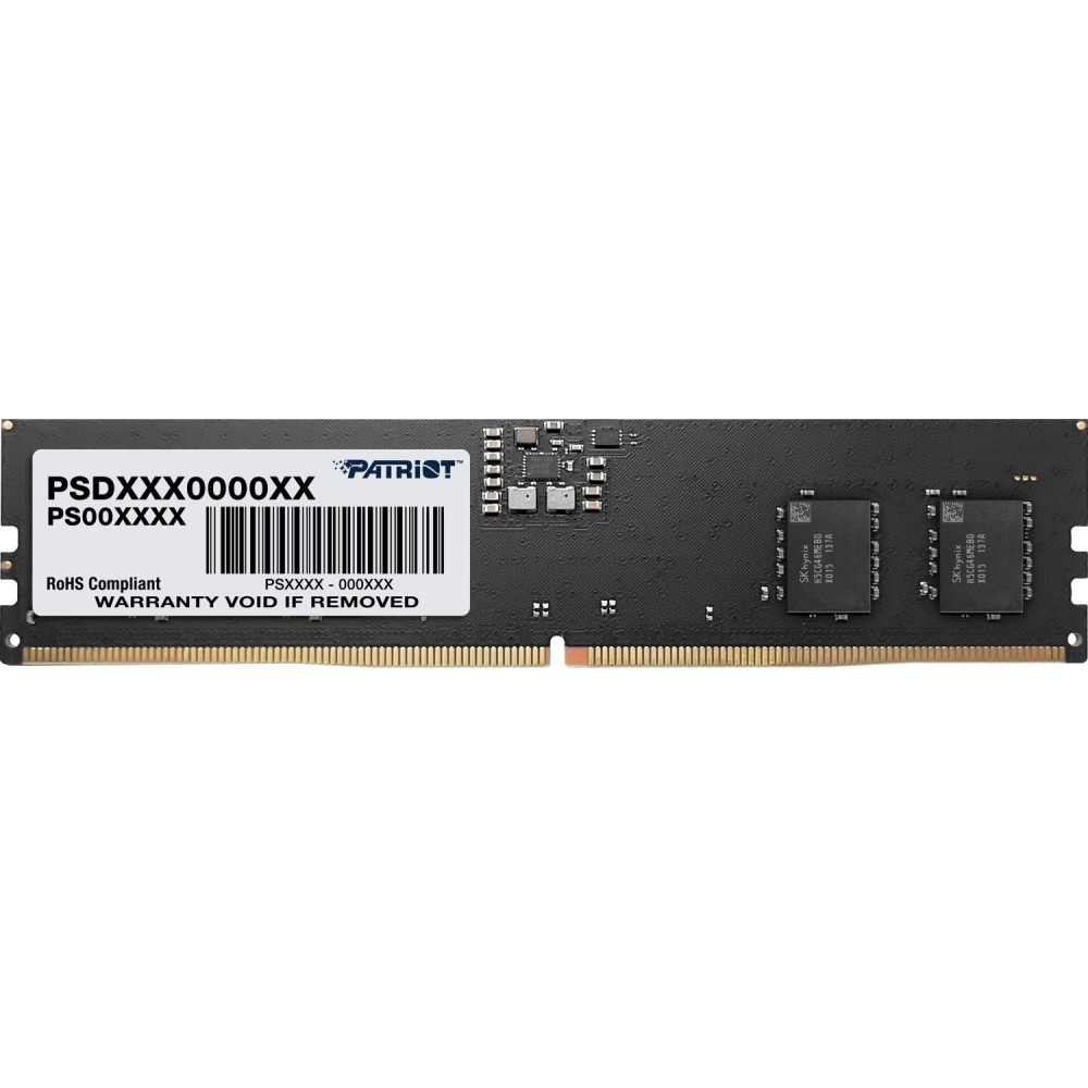 PATRIOT RAM DIMM 8GB DDR 5 5200MHZ